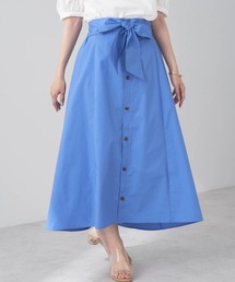 earth music&ecology | ウエストリボンヘムスカート(スカート)