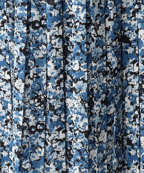 index(インデックス)の「◆≪選べる丈≫ キカ柄・花柄 プリーツスカート【イージーケア/洗濯機で洗い可】(スカート・レディース・ブラック系/ライトグレー系6/ライトグレー系/サックスブルー系/ブラック系6/サックスブルー系6・00)」の21枚目の写真