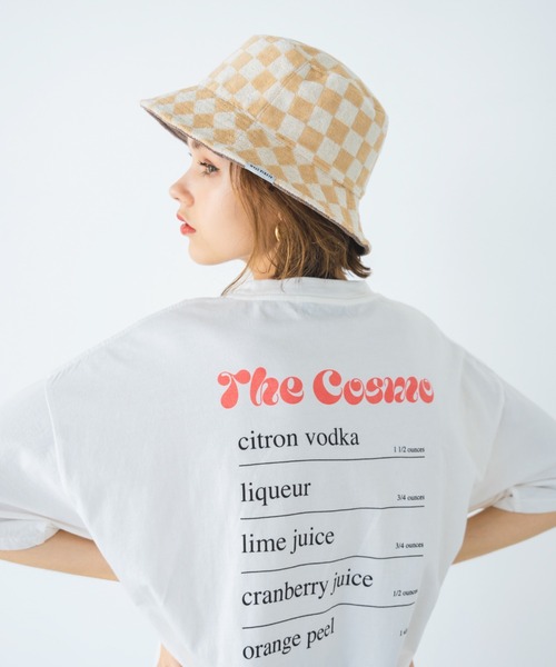 ALEXIA STAM（アリシアスタン）の「Reversible Bucket Hat / リバーシブルバケットハット（ハット・レディース・アイボリー/ピンク/ブラウン・FREE）」の11枚目の写真