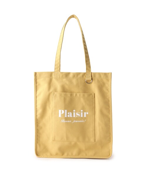 SHOO・LA・RUE(シューラルー)の「◆【推し活にも最適】 キャンバス ビッグトートバッグ(トートバッグ・レディース・アイボリー/パープル系4/ピンク系/イエロー/グレー/ブラック・00)」の1枚目の写真