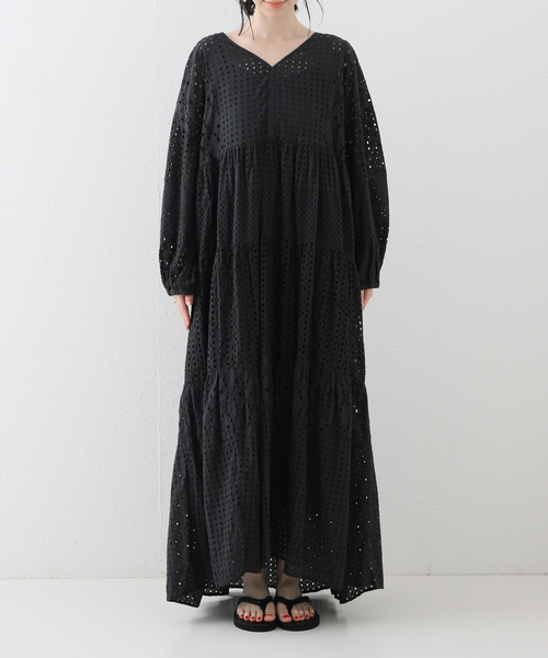 セール】カットワークレースワンピース（ワンピース