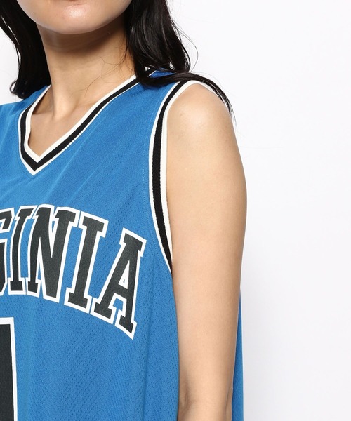 FOREVER 21（フォーエバー トゥエンティーワン）の「バスケットボールタンク（タンクトップ・レディース・ブルー・FREE）」の12枚目の写真