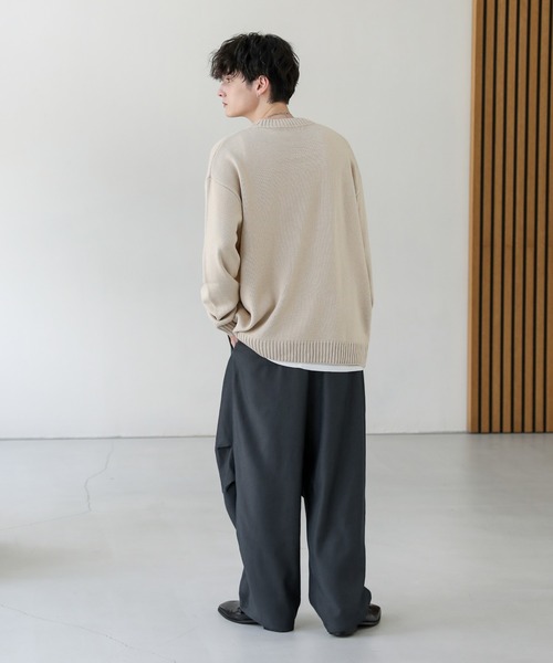 セール】2wayパラシュートドレープスラックスパンツ（スラックス