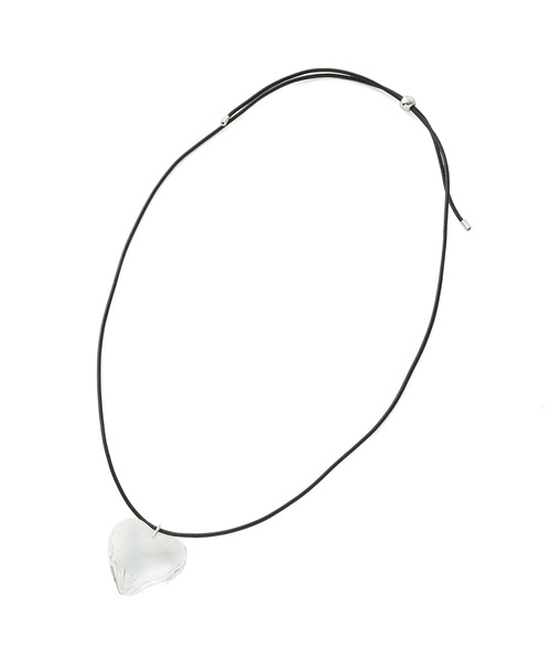 VIS（ビス）の「クリアハートネックレス（ネックレス・レディース・その他・FREE）」の6枚目の写真