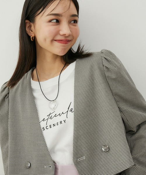 VIS（ビス）の「クリアハートネックレス（ネックレス・レディース・その他・FREE）」の9枚目の写真