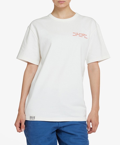 DEUS EX MACHINA(デウスエクスマキナ)の「MONACO T/1 TEE(Tシャツ/カットソー・メンズ・オフホワイト・MEDIUM/LARGE/SMALL)」の7枚目の写真