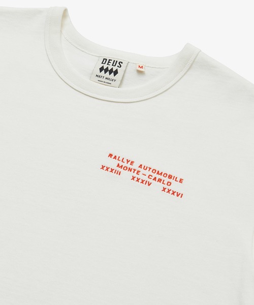 DEUS EX MACHINA(デウスエクスマキナ)の「MONACO T/1 TEE(Tシャツ/カットソー・メンズ・オフホワイト・MEDIUM/LARGE/SMALL)」の10枚目の写真