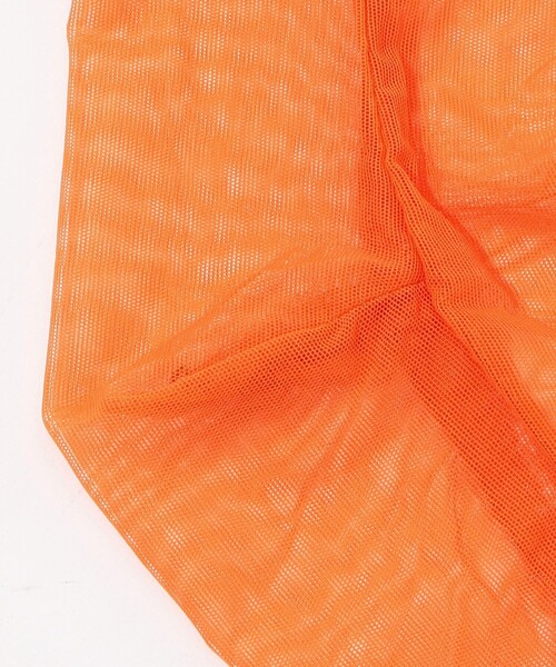 SIMONE WILD（シモーネワイルド）の「Simone Wild NET ANKLE SOCKS（ソックス/靴下・レディース・ホワイト/ブラック/オレンジ・M/L）」の7枚目の写真