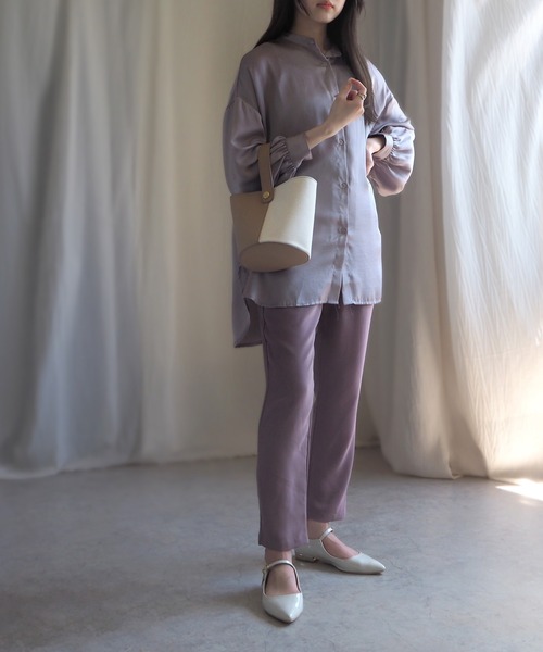 minia（ミニア）の「メリージェーンポインテッドエナメルパンプス（パンプス・レディース・アイボリー/ブラック/ピンク・M/S/L）」の8枚目の写真