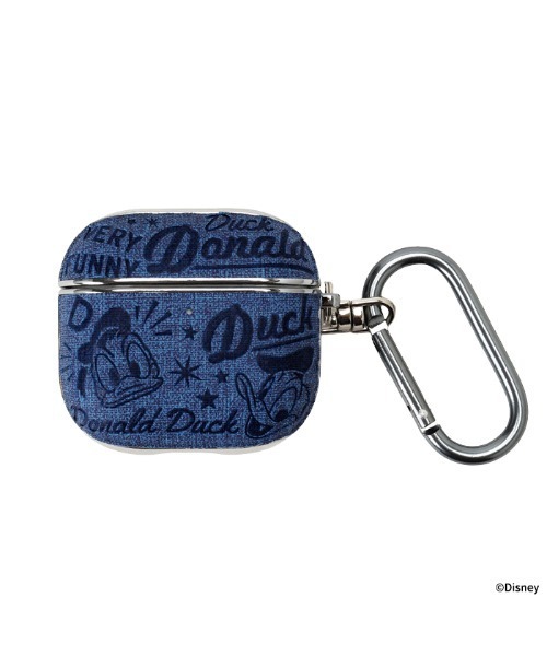 Hamee(ハミィ)の「AirPods Pro(第2/第1世代)/AirPods(第4世代) 専用 ディズニー カラビナ付きケース(ヘッドフォン/イヤホン・レディース・グレイッシュブルー/チェリーレッド/ターコイズブルー/ブルー/ライトブラウン/ブラック/ブルー系その他2/ターコイズブルー系2・P/A4)」の6枚目の写真