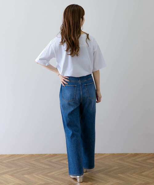 URBAN RESEARCH Sonny Label（アーバンリサーチサニーレーベル）の「ニュアンスアートプリントTシャツ（Tシャツ/カットソー・レディース・チャコールグレー/オフホワイト/ホワイト系その他・FREE）」の14枚目の写真