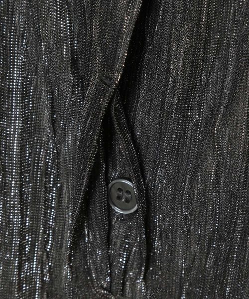 JEANASIS（ジーナシス）の「ラメシアーシャツLS/977406（シャツ/ブラウス・レディース・ベージュ/パープル/ブラック・FREE）」の11枚目の写真