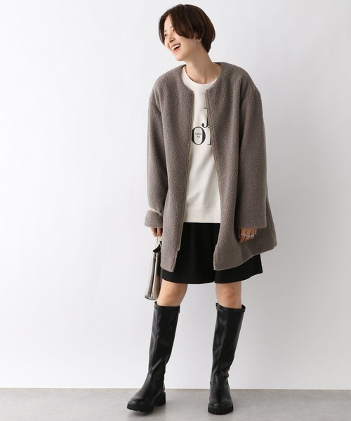 LEPSIM(レプシィム)の「ハイウエストキュロットパンツ 964571(その他パンツ・レディース・ブラウン/ベージュ/ブラック・FREE)」の5枚目の写真