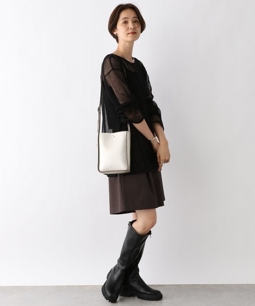 LEPSIM(レプシィム)の「ハイウエストキュロットパンツ 964571(その他パンツ・レディース・ブラウン/ベージュ/ブラック・FREE)」の10枚目の写真