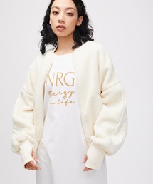 NERGY | ボンバーボアジャケット(その他アウター)