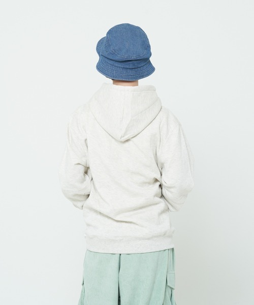 CORISCO（コリスコ）の「裏起毛無地プルパーカー(M1)（パーカー・メンズ・グレー/ブラック/オートミール/ネイビー/ダークグリーン・LARGE/MEDIUM/X-LARGE）」の16枚目の写真