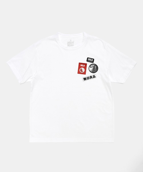 無印良品(ムジルシリョウヒン)の「【ZOZO限定ワッペン付】天竺編みクルーネック半袖Tシャツ(Tシャツ/カットソー・メンズ・ホワイト系その他/ホワイト系その他2/ホワイト系その他3・S/M/XS/XL/L)」の12枚目の写真