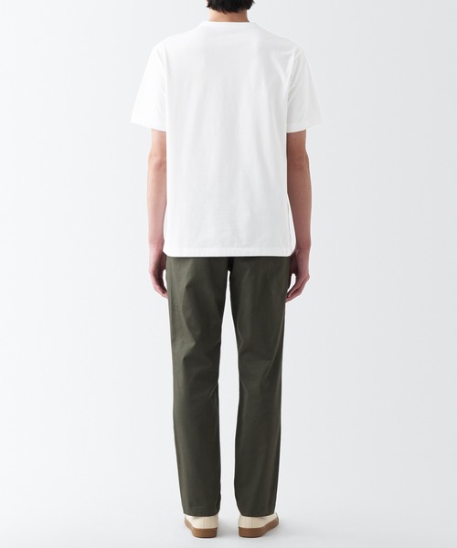 無印良品(ムジルシリョウヒン)の「【ZOZO限定ワッペン付】天竺編みクルーネック半袖Tシャツ(Tシャツ/カットソー・メンズ・ホワイト系その他/ホワイト系その他2/ホワイト系その他3・S/M/XS/XL/L)」の7枚目の写真