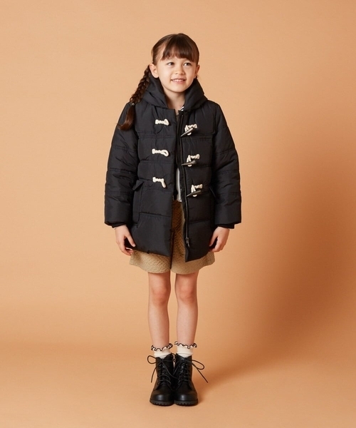 a.v.v（アーヴェヴェ）の「[140-150]【セットアップ対応】フクレショートパンツ（その他パンツ・キッズ・ベージュ/ブラック・140/150）」の21枚目の写真