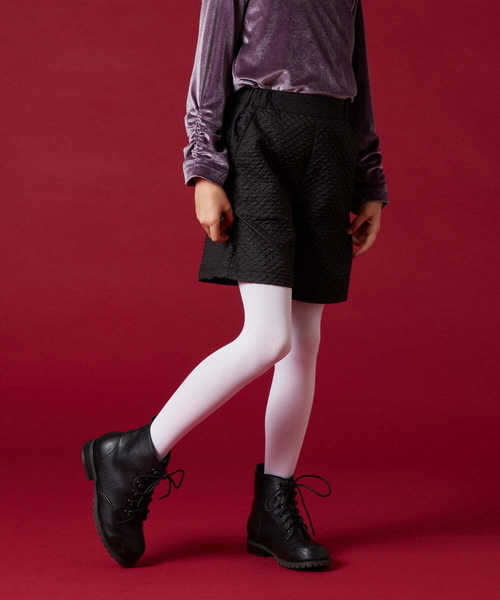 a.v.v（アーヴェヴェ）の「[140-150]【セットアップ対応】フクレショートパンツ（その他パンツ・キッズ・ベージュ/ブラック・140/150）」の22枚目の写真