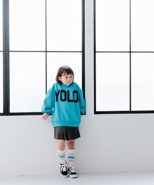 LOWRYS FARM(ローリーズファーム)の「フトラインハイソックス 979828(ソックス/靴下・キッズ・ピンク/ネイビー/ブラック/パープル/グリーン・LARGE/MEDIUM)」の11枚目の写真