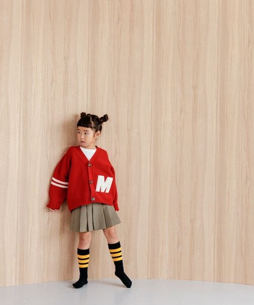 LOWRYS FARM(ローリーズファーム)の「フトラインハイソックス 979828(ソックス/靴下・キッズ・ピンク/ネイビー/ブラック/パープル/グリーン・LARGE/MEDIUM)」の6枚目の写真