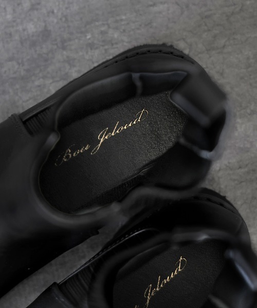 Bou Jeloud（ブージュルード）の「ニットサイドゴアショートブーツ（ブーツ・レディース・ブラック・M/L）」の12枚目の写真