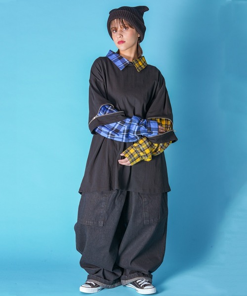 an meets zakka(アンミツザッカ)の「an meets zakka 猫耳ニット帽(ニットキャップ/ビーニー・レディース・オレンジ/ベージュ/グレー/ブルー/パープル/ブラック/イエロー/ホワイト/ネイビー/レッド/グリーン/ピンク・ONE SIZE/ONESIZE)」の21枚目の写真