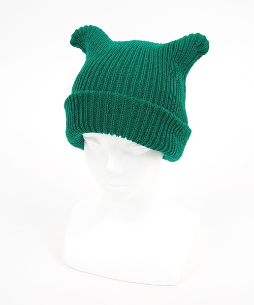 an meets zakka 猫耳ニット帽 / ニットキャップ ビーニー ネコ耳