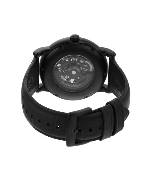 EMPORIO ARMANI(エンポリオアルマーニ)の「エンポリオ・アルマーニ 腕時計 メンズ アナログ レザー AR60008(アナログ腕時計・メンズ・ブラック・FREE)」の5枚目の写真