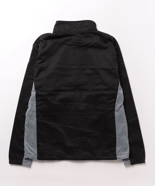 STYLEBLOCK(スタイルブロック)の「防風カット切替え止水ZIPブルゾン(ブルゾン・メンズ・チャコール/ネイビー/杢グレー/カーキ・L/M/LL)」の5枚目の写真