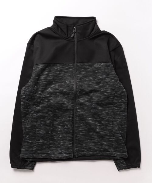 STYLEBLOCK(スタイルブロック)の「防風カット切替え止水ZIPブルゾン(ブルゾン・メンズ・チャコール/ネイビー/杢グレー/カーキ・L/M/LL)」の8枚目の写真