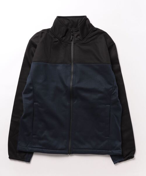 STYLEBLOCK(スタイルブロック)の「防風カット切替え止水ZIPブルゾン(ブルゾン・メンズ・チャコール/ネイビー/杢グレー/カーキ・L/M/LL)」の10枚目の写真
