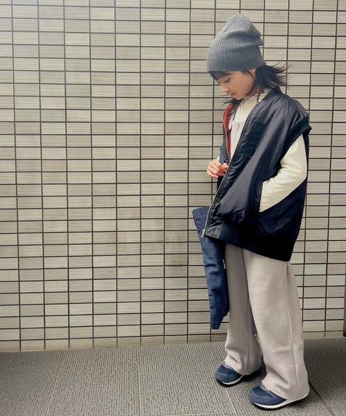 CIAOPANIC TYPY（チャオパニックティピー）の「【KIDS】サイドポケットフリースフィッシングサロペット（サロペット/オーバーオール・キッズ・グレイッシュベージュ/ブラック・XXL/L/M/S/XL）」の15枚目の写真