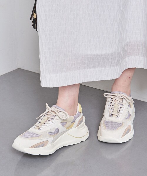 D.A.T.E.(デイト)の「【別注】<D.A.T.E>FUGA MESH スニーカー(スニーカー・レディース・イエロー・25.5cm/23.5cm/24.5cm/22.5cm)」の3枚目の写真