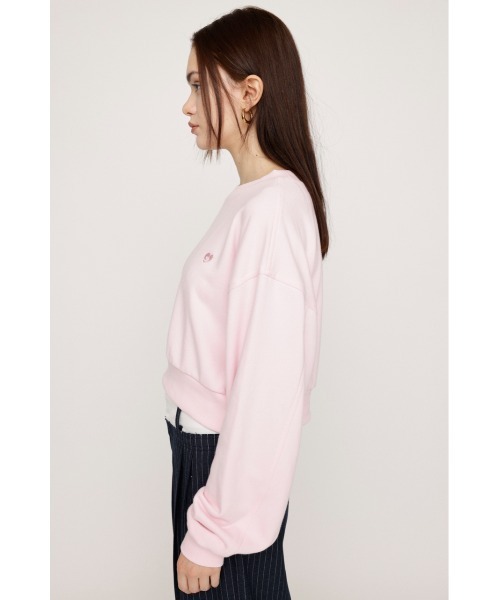 LOGO CROPPED SW TOPS ロゴ クロップド スウェット トップス
