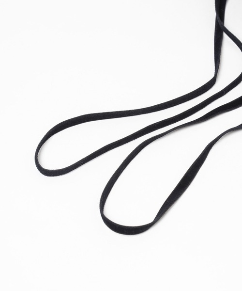 yuw（ユウ）の「チュールシシュウＢＡＧ 997287（ハンドバッグ・レディース・ブラック/アイボリー・FREE）」の11枚目の写真