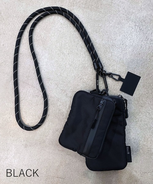 NoiR/ノアール(ノアール)の「NoiR ノアール Trinity shoulder トリニティショルダー(ショルダーバッグ・メンズ・ブラック/ブラック系その他・FREE)」の15枚目の写真