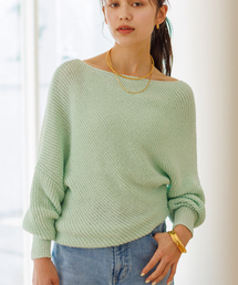 新品ルージュヴィフアンナ　 シアーフリンジニット　UNITEDARROWS 新品ルージュヴィフアンナ シアーフリンジニット UNITEDARROWS