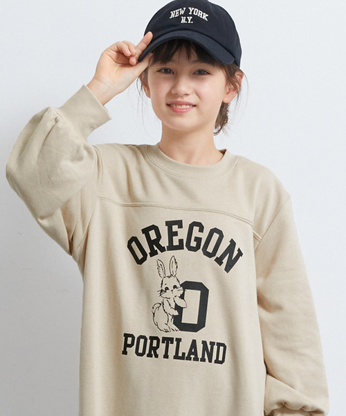 coca(coca)(コカ)の「キッズ スリットロゴワンピース(ワンピース・キッズ・ブラック/ベージュ・110/120/130/140/150)」の11枚目の写真