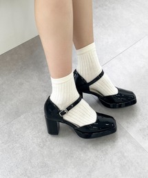 フレアソールセパレートパンプス 41111