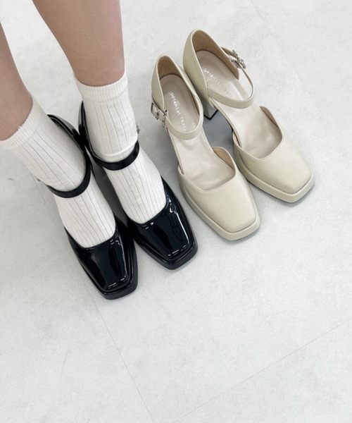 セール】フレアソールセパレートパンプス 41111（パンプス