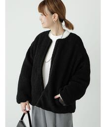 Lugnoncure | リバーシブルボアブルゾン(ブルゾン)