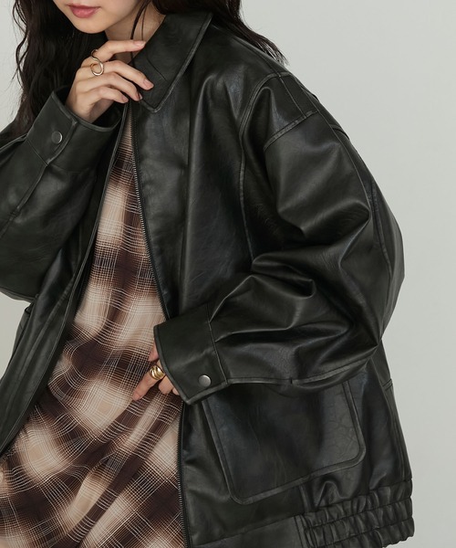 美品✨️モラビト　ブルゾン　フード　ダブルジッパー　ブラック　38 美品✨️モラビト ブルゾン フード ダブルジッパー ブラック 38