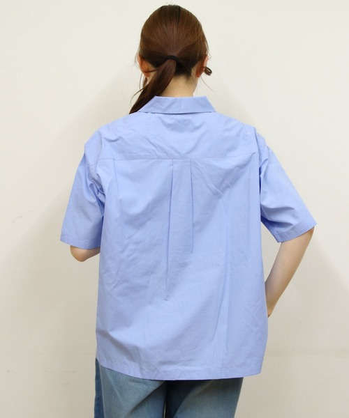 DANTON/ダントン ハーフスリーブシャツ ソリッド HALF SLEEVE