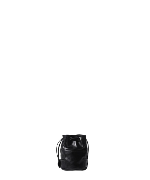 beautiful people（ビューティフルピープル）の「RIDERS MINI DRAWSTRING BAG（ハンドバッグ・レディース・ブラック・ONE SIZE/ONESIZE）」の4枚目の写真