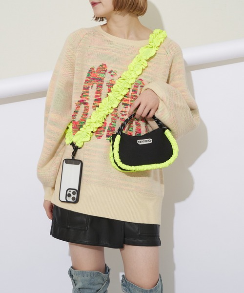 OUTDOOR PRODUCTS(アウトドアプロダクツ)の「【OUTDOOR PRODUCTS/ アウトドアプロダクツ 】別注3wayフリルミニショルダーバッグ(ショルダーバッグ・レディース・イエロー/ネイビー/パープル/ブラウン/ブラック・FREE)」の12枚目の写真