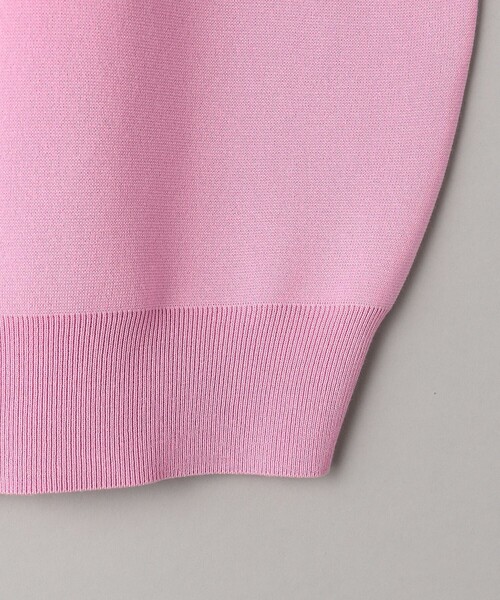 BEAUTY&YOUTH UNITED ARROWS（ビューティーアンドユースユナイテッドアローズ）の「コットンブレンド ミラノリブ カーディガン -ウォッシャブル-（カーディガン/ボレロ・レディース・ダークグレー/ピンク/オフホワイト・FREE）」の14枚目の写真