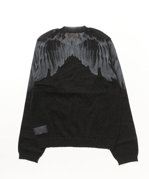 MASU（エムエーエスユー）の「【MASU/エムエーエスユー】CLEAR ANGEL WING SWEATER（スウェット・メンズ・ブラック・46）」の3枚目の写真