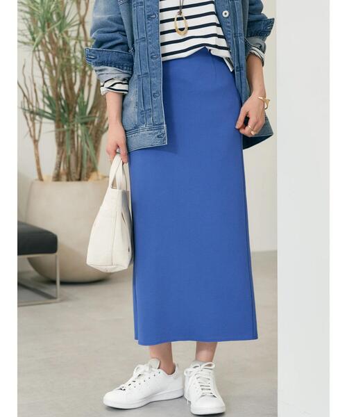 AMERICAN HOLIC（アメリカンホリック）の「針抜きリブタイトスカート（スカート・レディース・ブラック/ブルー/アイボリー・M/S/L）」の19枚目の写真